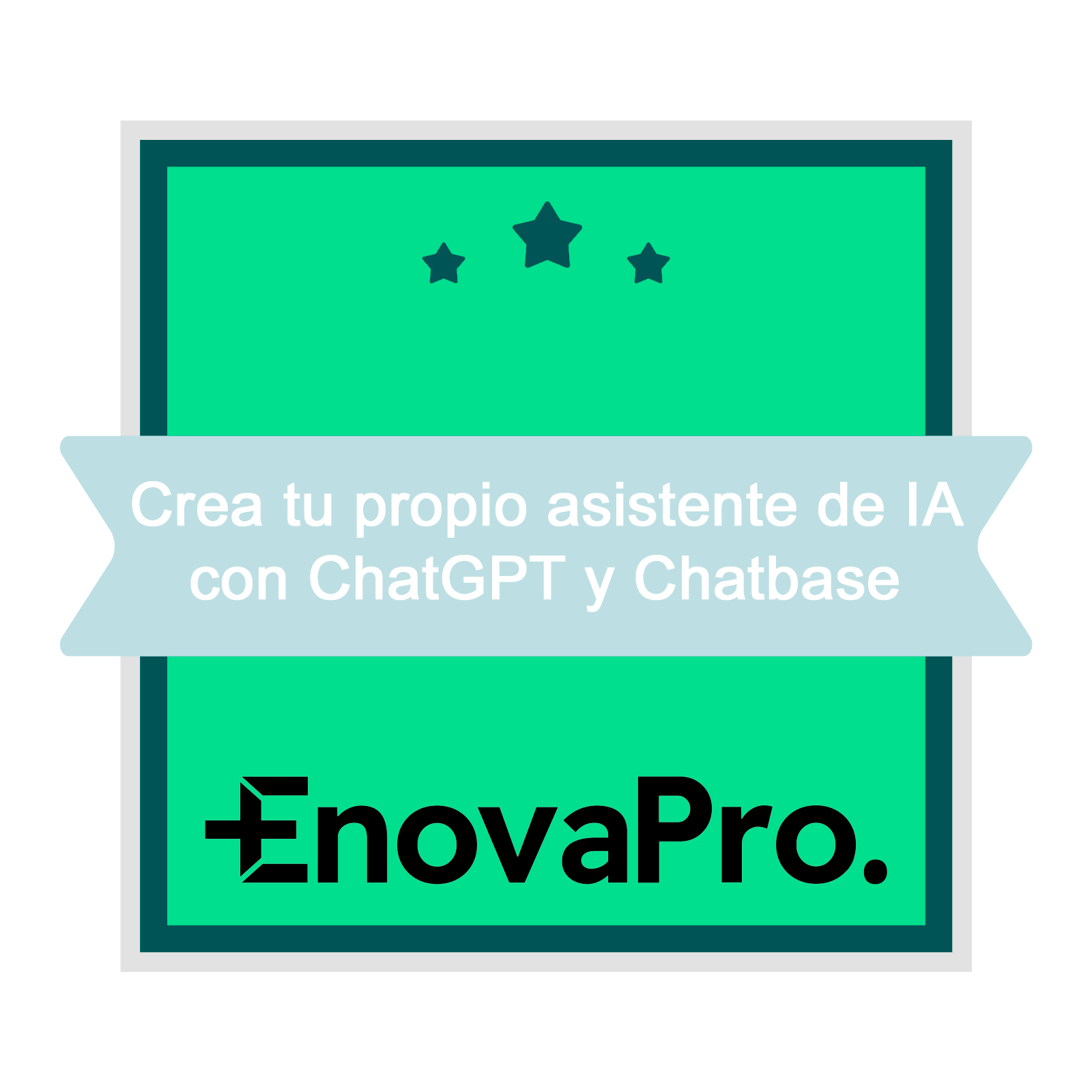 Insignia de Crea tu propio asistente de IA con ChatGPT y Chatbase